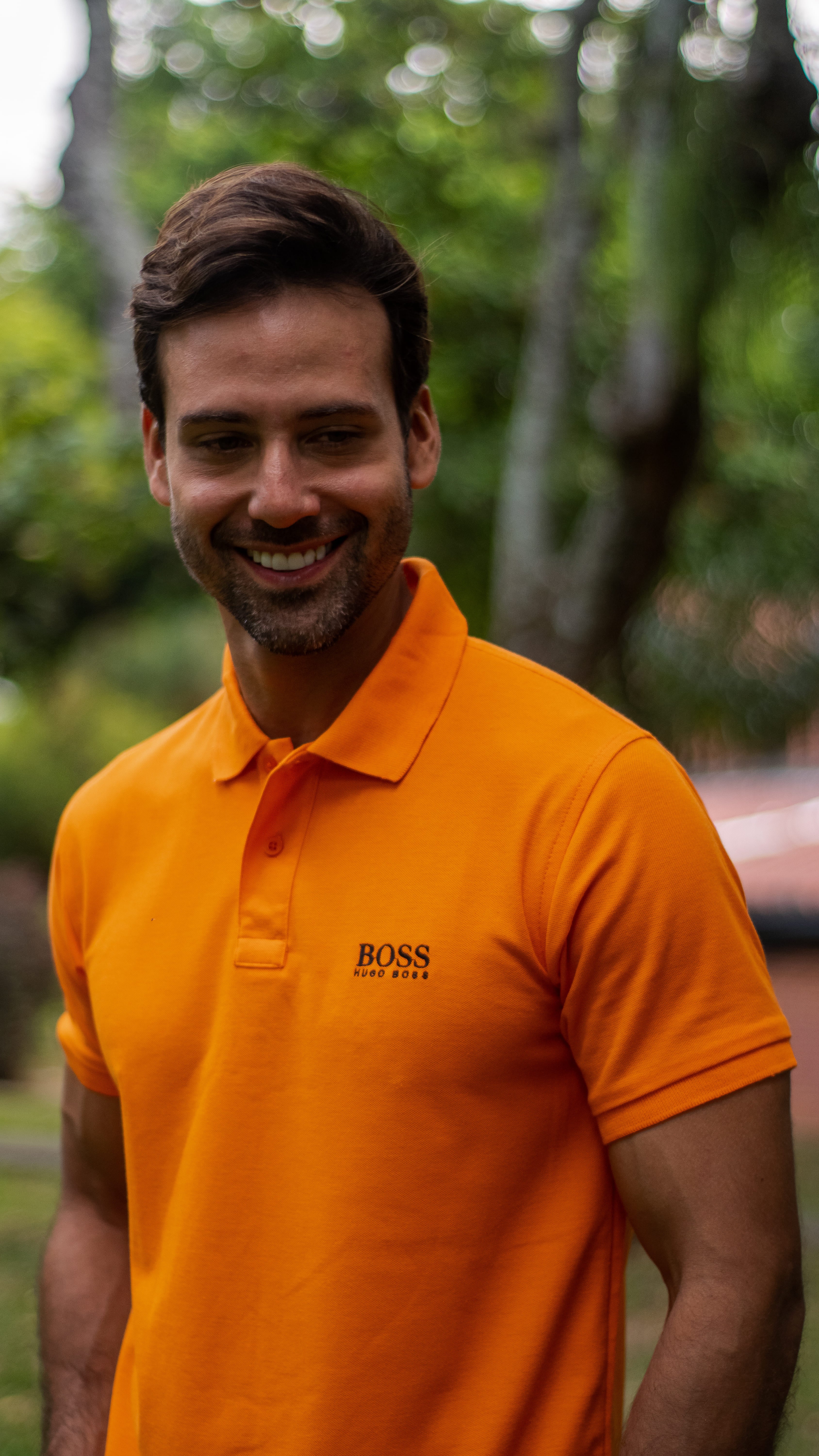 Camiseta Tipo Polo Premium con Logo Bordado Pack x3 Ref HB01