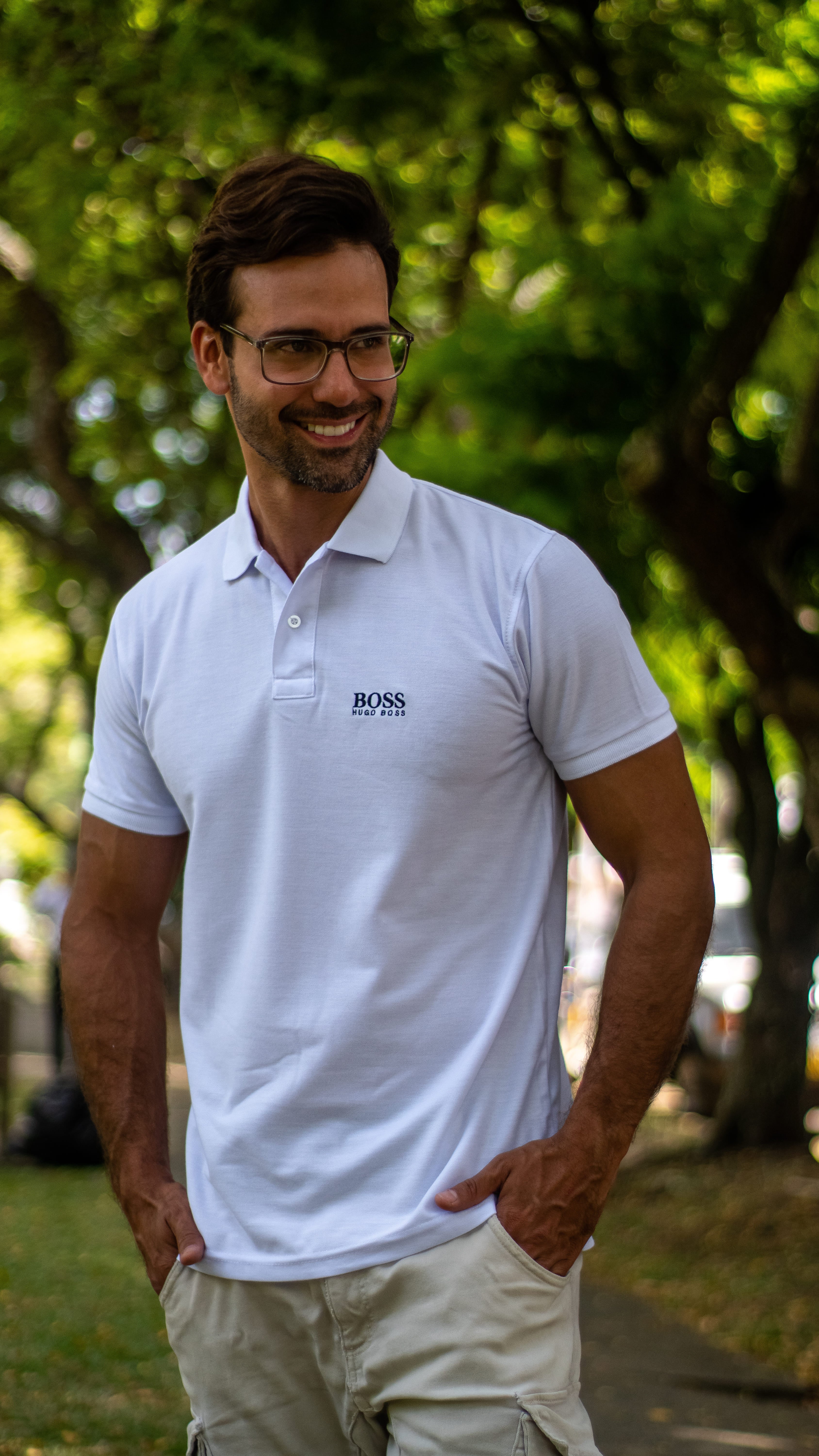 Camiseta Tipo Polo Premium con Logo Bordado Pack x3 Ref HB01